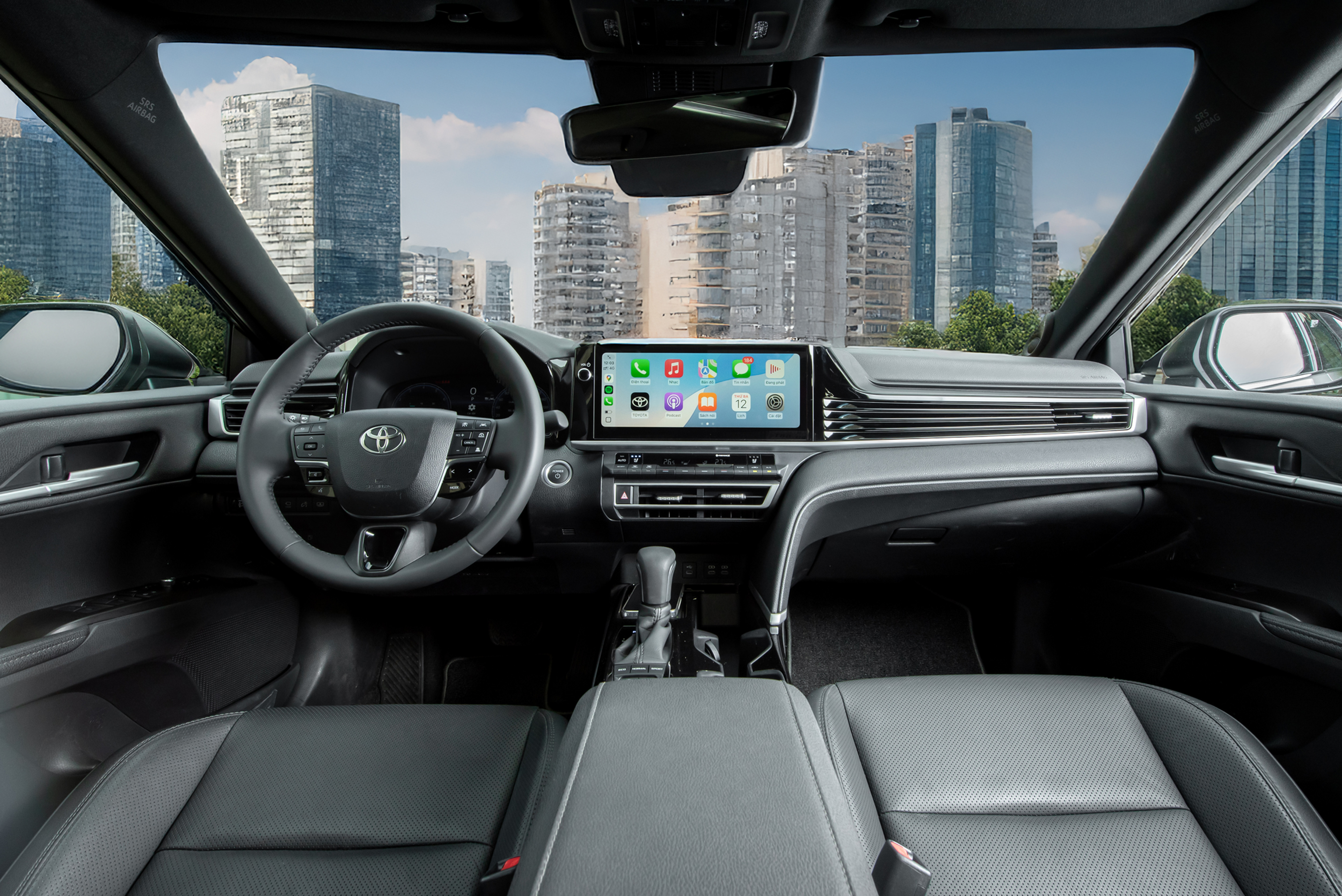 Nội thất khoang lái rộng rãi và tân tiến