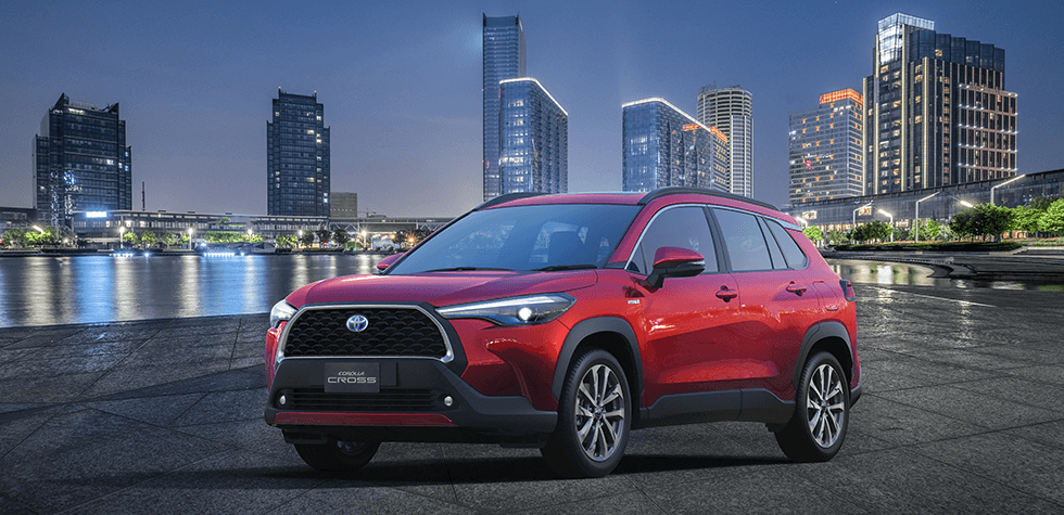 Bảng giá xe Toyota Cross 1.8G 2023 lăn bánh